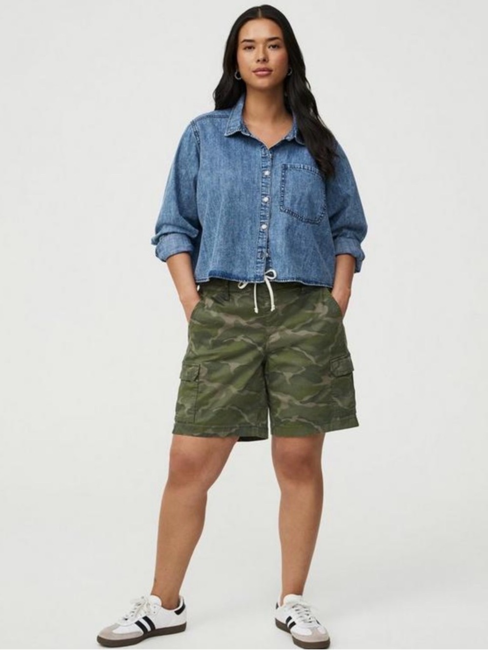 Torrid Camo Cargo Short